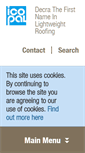 Mobile Screenshot of decra.co.uk